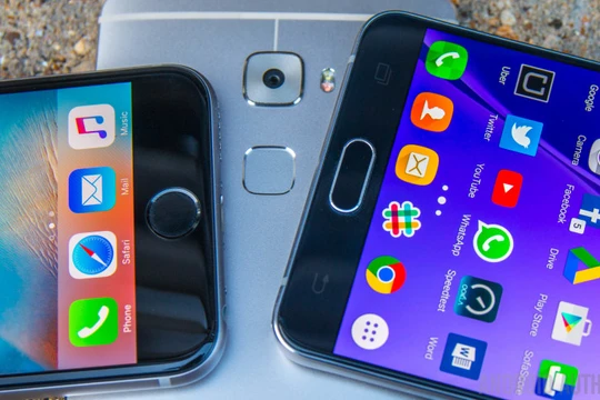 Trong khi Apple quyết định chia tay với Touch ID thì các nhà sản xuất Android lại trung thành với công nghệ này (ảnh: Android Authority)