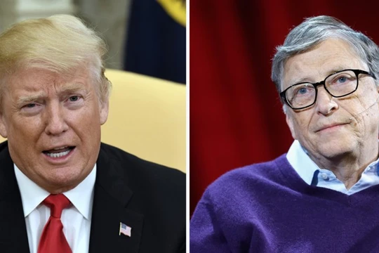 cựu Chủ tịch Microsoft đã có hai lần gặp gỡ Tổng thống Trump (ảnh: Getty Images)