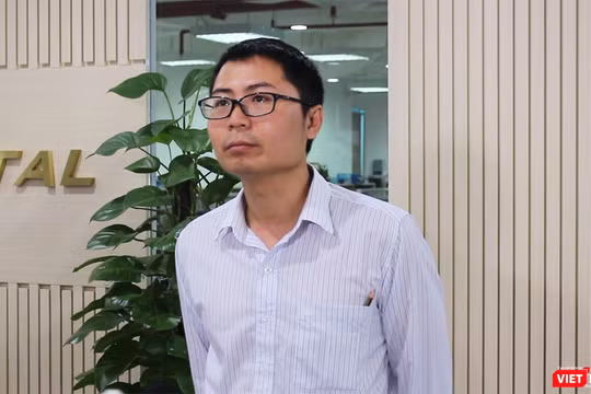 ông Nguyễn Quang Đồng, Viện trưởng Viện Nghiên cứu Chính sách và Phát triển Truyền thông (ảnh: Đăng Khoa) 