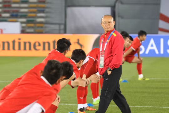 HLV Park đã có năm 2018 thành công trên cương vị HLV trưởng đội tuyển Việt Nam (ảnh: AFC)