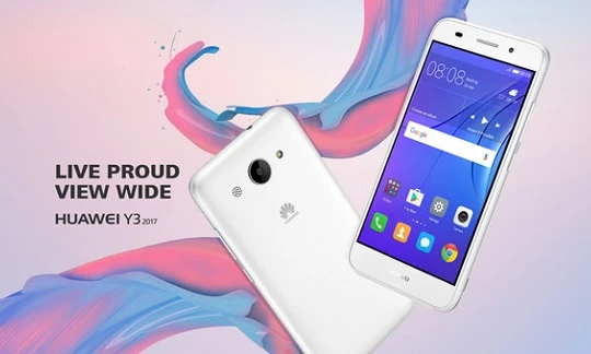 Huawei Y3 2017 là điện thoại thuộc phân khúc giá rẻ