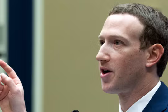 Giám đốc điều hành Facebook, ông Mark Zuckerberg (ảnh AP)