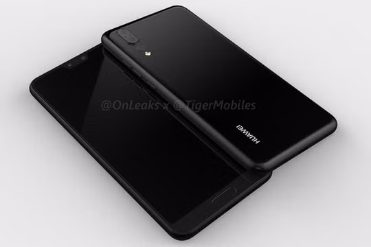 Huawei P20 (ảnh OnLeaks)