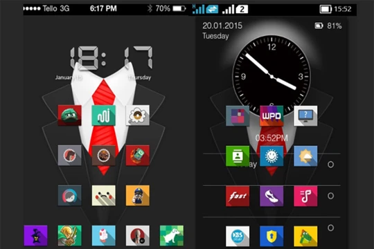 Người dùng Android có thể tùy chỉnh giao diện màn hình chính