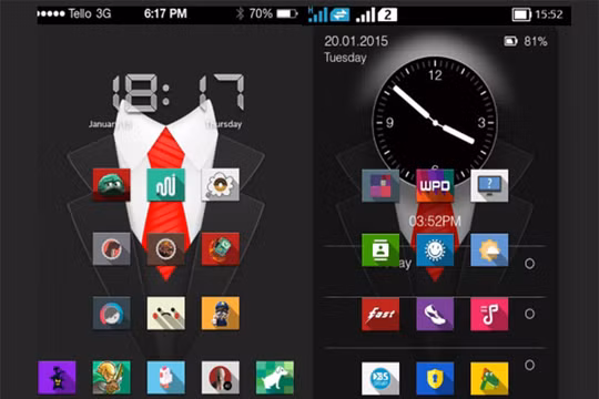 Người dùng Android có thể tùy chỉnh giao diện màn hình chính