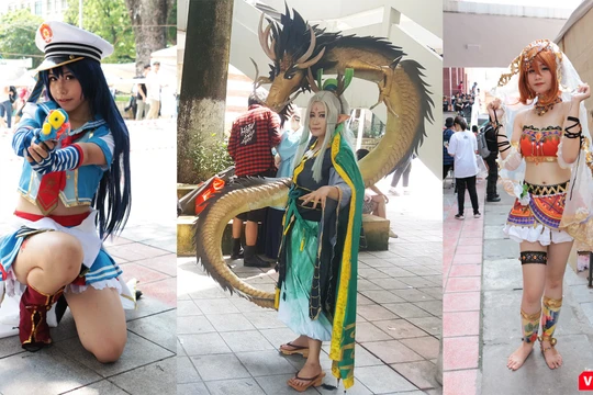 Những bộ trang phục cosplay nổi bật tại lễ hội