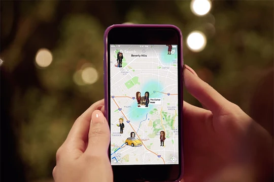 Snap Map là một tính năng mới của mạng xã hội Snapchat