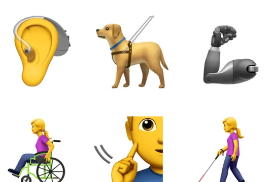 emoji mà Apple đề xuất (ảnh: emojipedia)