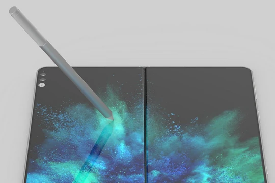 Microsoft sắp ra mắt máy tính bảng gập đôi? (ảnh: Phone Arena)