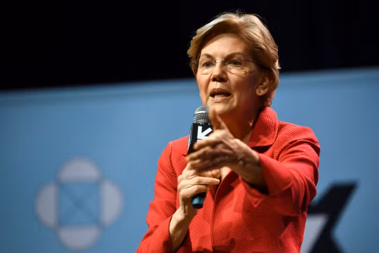 Thượng nghị sỹ đảng Dân chủ Elizabeth Warren (ảnh: Firstpost)