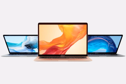 Macbook Air đã được trang bị màn hình Retina