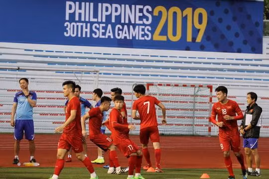 U22 Việt Nam sẽ có trận đấu nhàn nhã trước U22 Brunei? (ảnh VnMedia)