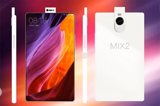 Mi Mix 2 được đồn đoán có tỷ lệ màn hình trên thân máy lên đến 99%