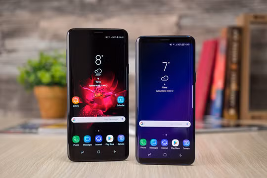 Galaxy S9 và S9+ của Samsung (ảnh: Phone Arena)