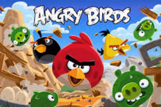 Angry Birds là tựa game nổi tiếng của hãng Rovio (ảnh DVS Gaming)