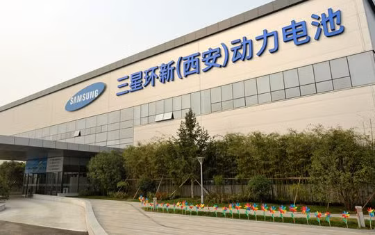 Nhà máy sản xuất smartphone của Samsung tại Thiên Tân