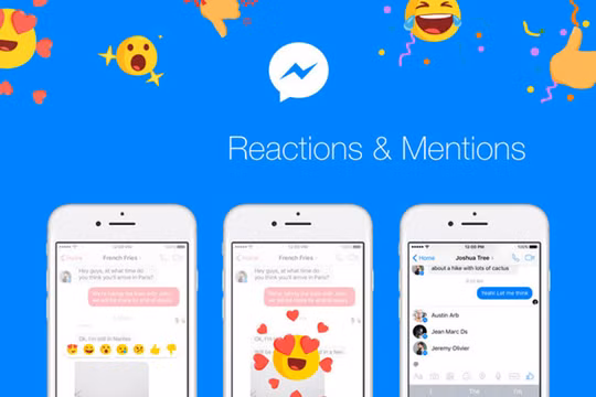 Messenger được bổ sung tính năng Để cập và Phản ứng 