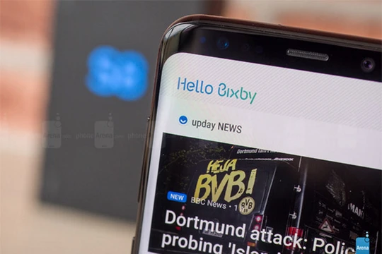Bixby là ứng dụng trợ lý ảo trên điện thoại Galaxy S8 và S8 Plus