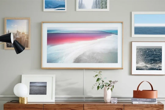 tivi Samsung nhìn như một bức tranh