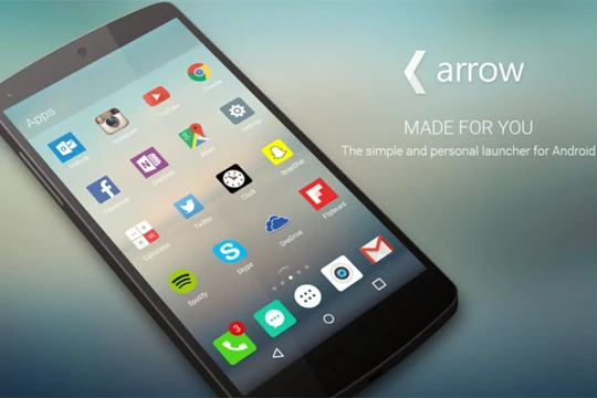 Arrow Launcher là ứng dụng chỉnh sửa giao diện Android của Microsoft
