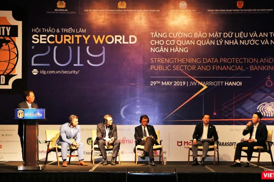 Nhiều chuyên gia về an ninh mạng của Việt Nam và khu vực đã tới tham dự sự kiện, cùng nhau trao đổi vê thực tiễn an ninh mạng của mỗi quốc gia
