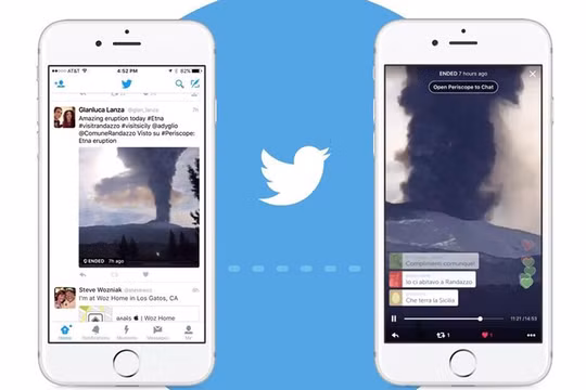 Twitter "bắt chước" Facebook mở tính năng phát video trực tiếp cho doanh nghiệp