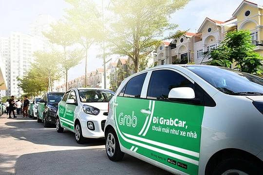 Grab là một trong các hãng taxi công nghệ đang hoạt động tại Việt Nam (ảnh: Grab VN)