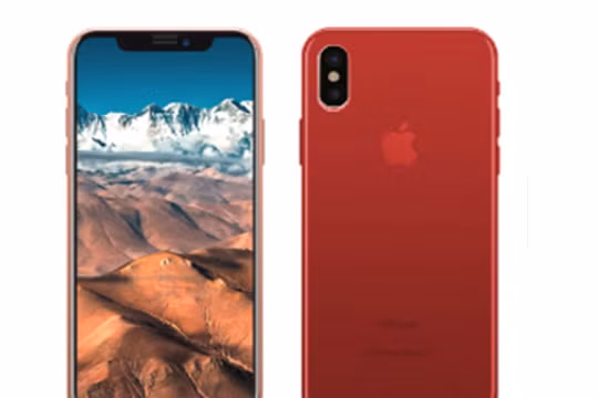 Bạn có thích iPhone X có màu đỏ? (ảnh: Phone Arena)