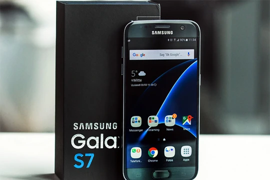 Galaxy S7 là smartphone của Samsung được sử dụng phổ biến nhất thế giới