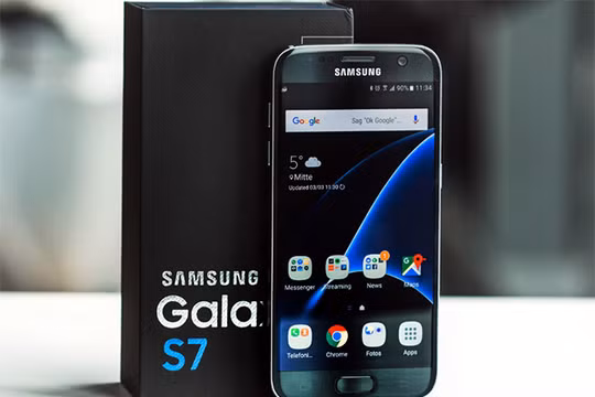 Galaxy S7 là smartphone của Samsung được sử dụng phổ biến nhất thế giới