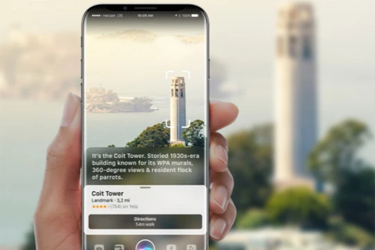 iPhone 8 "trong mơ" có thiết kế không viền, hỗ trợ AR