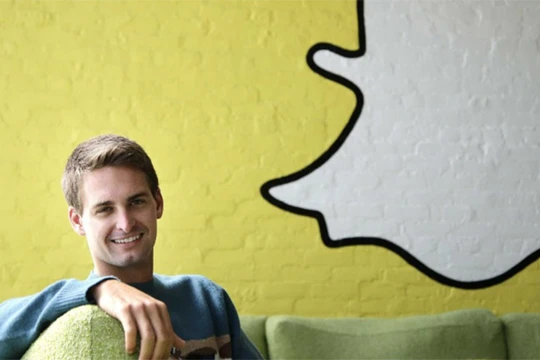 CEO Evan Spiegel của Snapchat