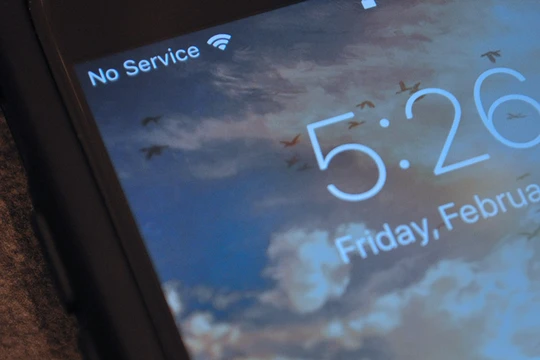 iPhone 7 bị lỗi "Không có dịch vụ" (ảnh: TechCrunch)