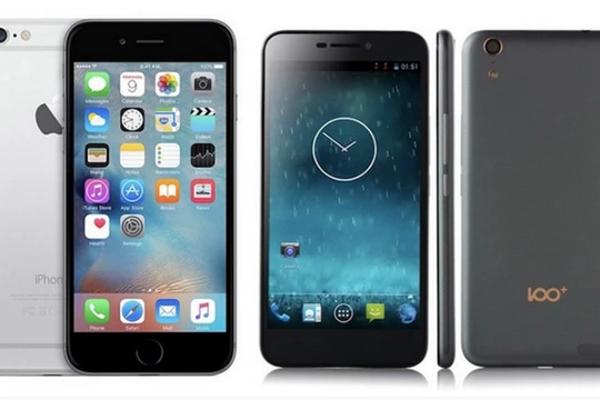 iPhone 6 bị kiện là nhái thiết kế của mẫu điện thoại 100c
