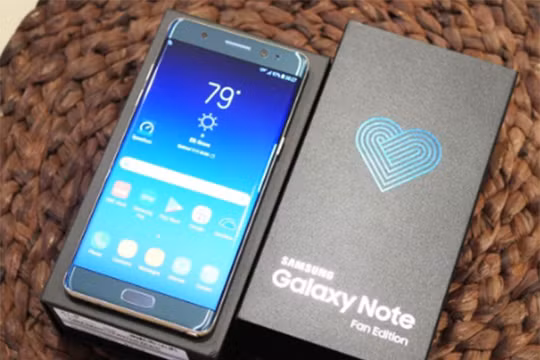 Galaxy Note 7 FE (ảnh: YouTube)