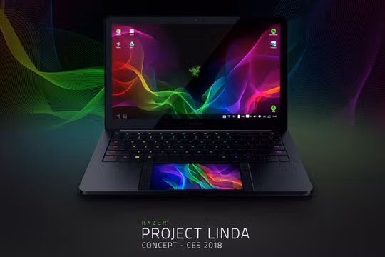 Laptop "dị" của hãng Razer (ảnh: Razer)