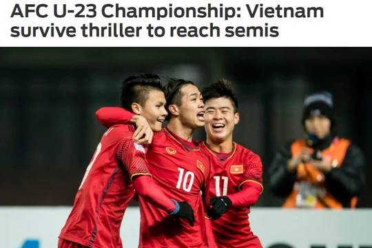 Việt Nam quả cảm tiến vào bán kết (Fox Sport Asia)