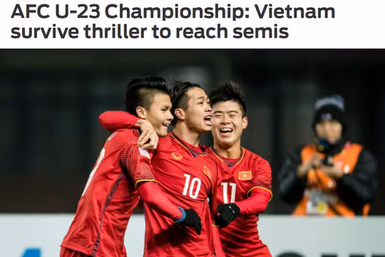 Việt Nam quả cảm tiến vào bán kết (Fox Sport Asia)