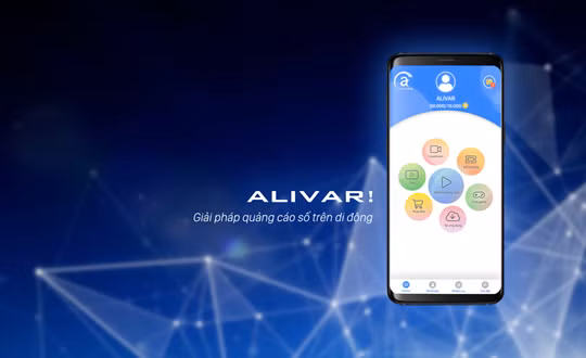 Alivar là ứng dụng mà người dùng có thể xem quảng cáo để tích điểm, và từ điểm có thể quy đổi thành tiền mặt