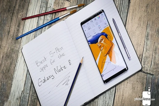 Bút S-Pen là một tính năng nổi bật của dòng Galaxy Note (ảnh: Phone Arena)