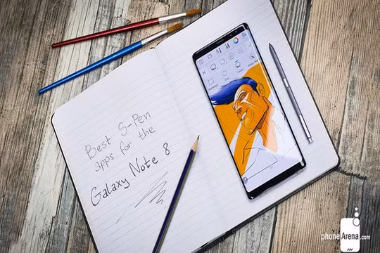 Bút S-Pen là một tính năng nổi bật của dòng Galaxy Note (ảnh: Phone Arena)