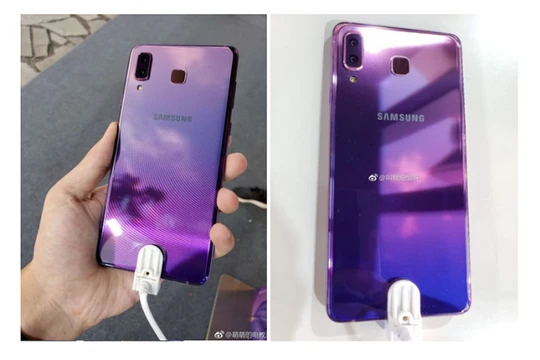 Samsung phát hành màu mới cho chiếc Galaxy A9 Star (ảnh: Weibo)
