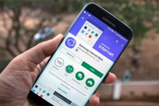 Samsung vừa phát hành phiên bản 6.0 trình duyệt Internet do hãng tự xây dựng (ảnh: OptoCrypto)