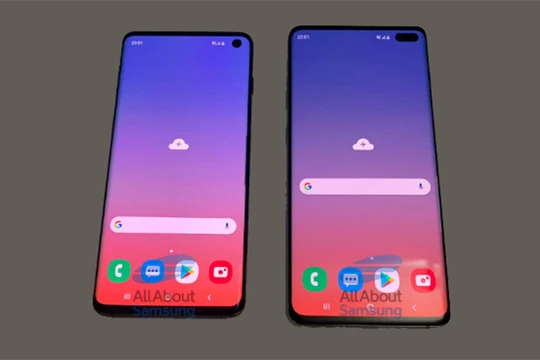 Galaxy S10 lộ ảnh thực tế (Phone Arena)
