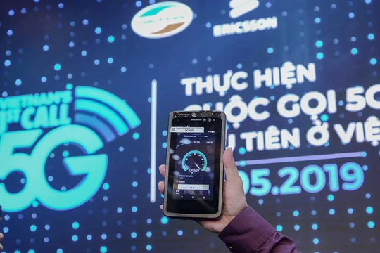 Cuộc gọi qua mạng di động 5G vừa được Viettel thực hiện 