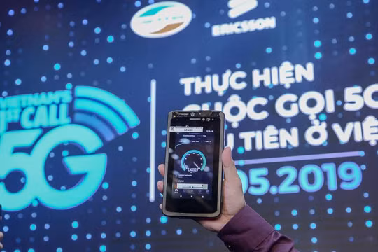 Cuộc gọi qua mạng di động 5G vừa được Viettel thực hiện 