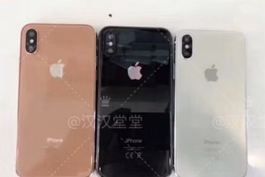 3 màu sắc của iPhone 8 (ảnh Weibo)