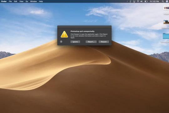 Một số ứng dụng đời cũ không tương thích với MacOS Mojave