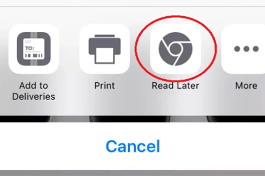 người dùng iPhone có thêm một tính năng hữu ích trên trình duyệt Chrome