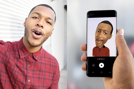 Tính năng tạo hình ảo (AR Emoji) của Samsung